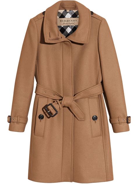 burberry technical wool cashmere coat